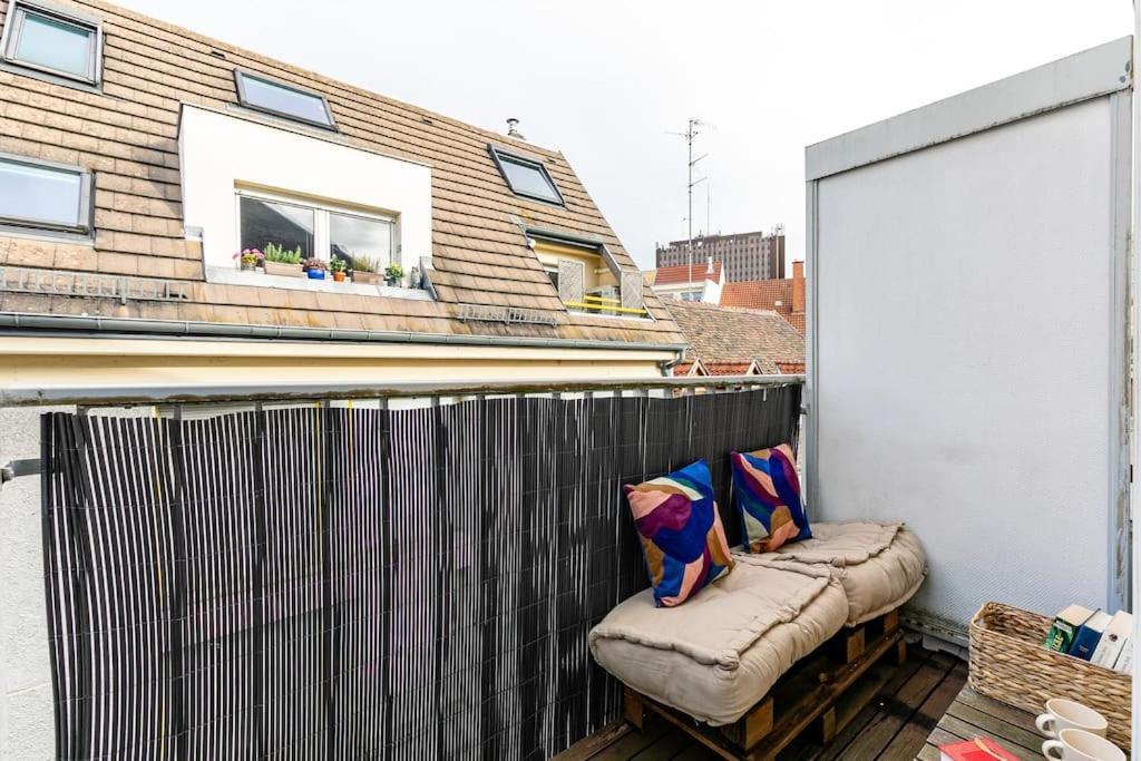 Studio Strasbourg/Gare +Balcon 외부 사진